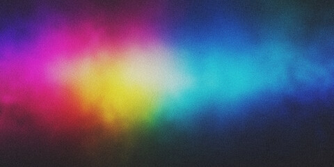Abstract Colorful Gradient Background with Noise Texture.