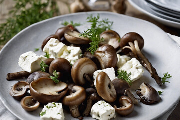 Best mushrooms on a plate