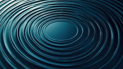 Poster - Abstract circle gradient featuring concentric rings and a ripple background. Ideal for futuristic technology designs and geometric stripe patterns for web, social media, and advertising.