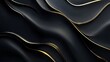 © arthit - Dark grey luxury background featuring elegant gold light lines with gentle shadow effects, creating a sophisticated and polished look.
