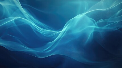 Poster - Elegant blue abstract background with smooth gradients and subtle textures. Ideal for professional presentations, website headers, and modern design projects. -7