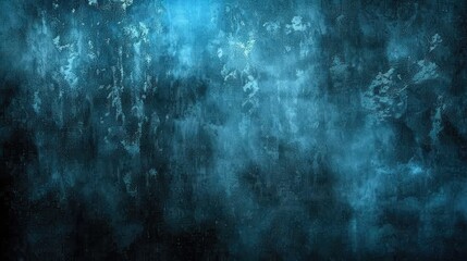 Wall Mural - Dark blue grunge background , for overlay design.