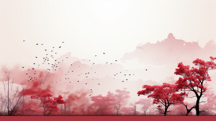 Earth day background. Save the Earth. Abstract environmental backgrounds red color