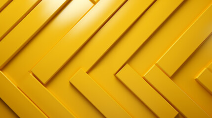 Wall Mural - Yellow Abstract Background Lines and Wave