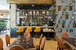 © rilueda - Interior of a modern hotel cafe bar restaurant