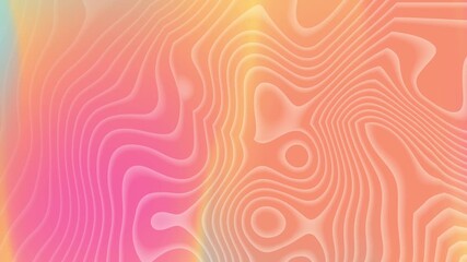 Poster - Abstract background liquid motion in blue, pink and yellow colors.