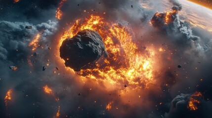 Poster - Asteroid Impact on Earth