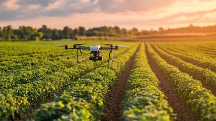 Wall Mural - Using Technology with Agriculture