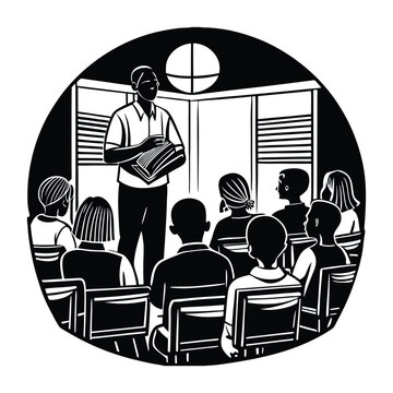 Back To School Silhouette Vector Classroom School Bus 100 Days Of School