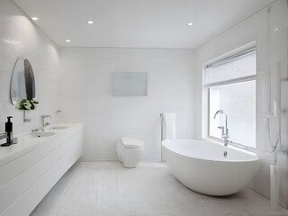 modern bathroom interior