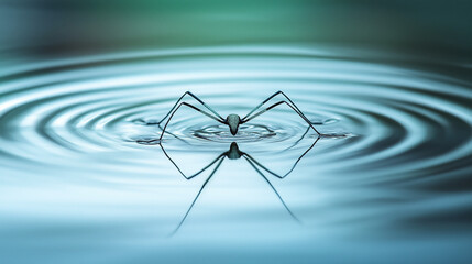 spider on the water