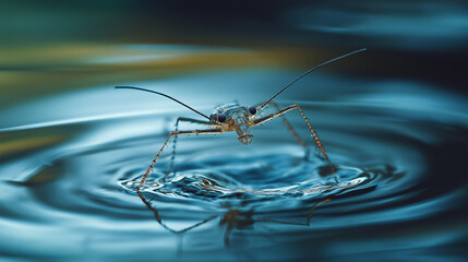 spider on the water