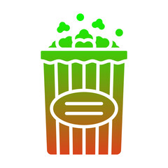 Sticker - Popcorn Icon