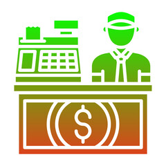 Sticker - Cashier Icon