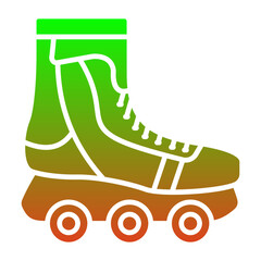 Poster - Roller Skate Icon