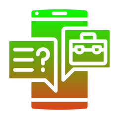 Sticker - Chatting Icon