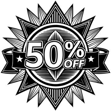    banner, new, discount, 50 percent off, super offer, template. sticker final sale,  poster. special, offer, animation 
