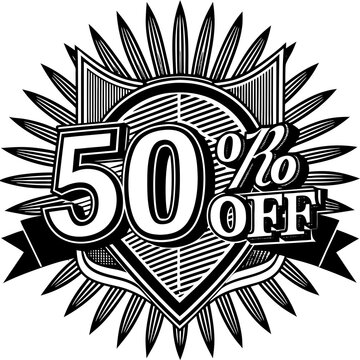   banner, new, discount, 50 percent off, super offer, template. sticker final sale,  poster. special, offer, animation 

