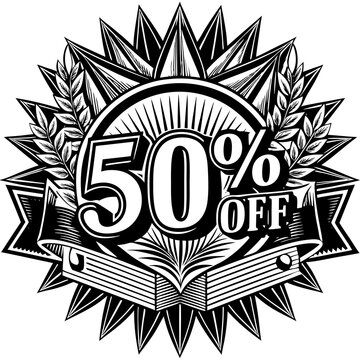    banner, new, discount, 50 percent off, super offer, template. sticker final sale,  poster. special, offer, animation 
