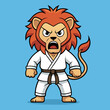 © Gleb - lion karate kimono judo taekwondo vector sport mascot