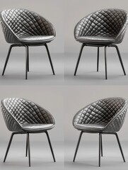 Sticker - Chair with Quilted Seat