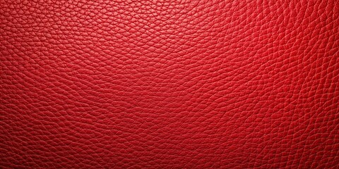 Poster - Red leather texture background with detailed grain pattern, red, leather, texture, background, detailed, grain, pattern