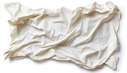Poster - The background piece is a ripped message on a white paper with a torn note