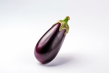 Wall Mural - Eggplant on isolation on white background