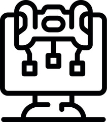Poster - Computer connecting to a game console using wireless technology