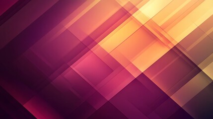 A vibrant abstract design featuring overlapping geometric shapes in warm hues, perfect for backgrounds or digital art.