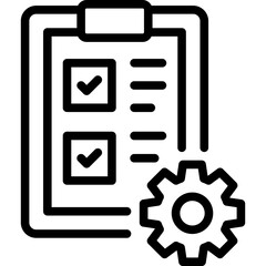 Poster - task management icon