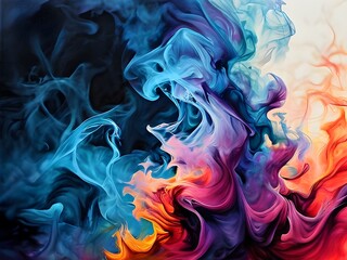 Wall Mural - smoke background