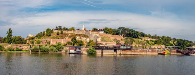 Sticker - Ruins of Kalemegdan Fortress, Belgrade, Serbia