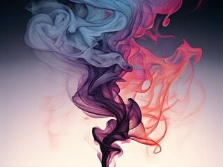 Wall Mural - abstract smoke background