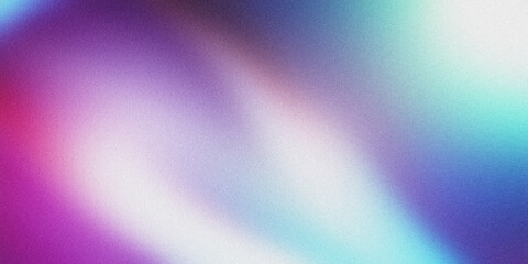 Wall Mural - Blue and purple gradient abstract background with a grainy texture