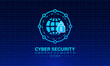 © uazzal - National Cyber Security Awareness Month is an annual campaign held every October to raise awareness about the importance of cybersecurity. Holiday concept. Template for background, banner, Vector0