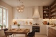 © HEKOLA - A kitchen with a white countertop and white cabinets