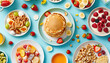 © Lila Patel - Breakfast Bliss: Rise and Shine with the Best Morning Meals - Start your day right with a selection of breakfast essentials, from cereals to pancake mixes, for a blissful morning meal