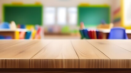 Canvas Print - Kindergarten classroom