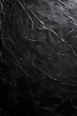 Wall Mural - Old Rough Dirty Black Scratch Dust Grunge Black Distressed Paper Crack Noise Grain Overlay Texture Background.