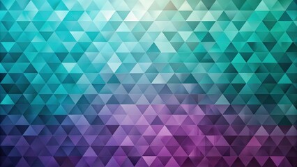 Wall Mural - Geometric shapes in shades of purple and teal create a modern texture, geometric, shapes, purple, teal, modern