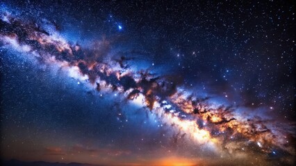 Wall Mural - a stunning image of the milky way galaxy in all its glory, astronomy, space, stars, universe, night,