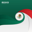 © Bash_Stock - Mexico Happy Independence Day greeting card, 16 september, suitable for poster banner etc