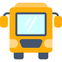 Wall Mural - Bus Icon