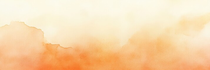 Wall Mural - Abstract Watercolor Background with Warm Colors