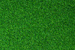 © Mariia - Artificial green grass mat, top view. Texture. Artificial turf, surface made of synthetic fibers. Flat green grass texture background. Short artificial grass golf surface