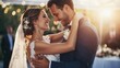 © thesweetsheep - Timeless Love: Newlywed Couple's First Dance at Elegant Wedding Reception