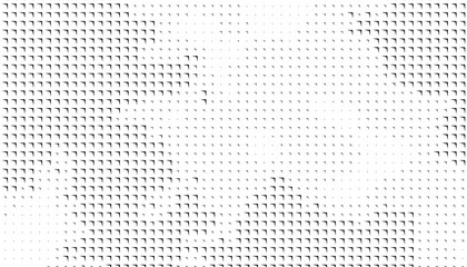 Poster - black and white halftone pattern with sharp shape. modern vector background for design element. vect