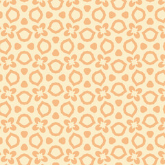 seamless pattern. digital paper in orange