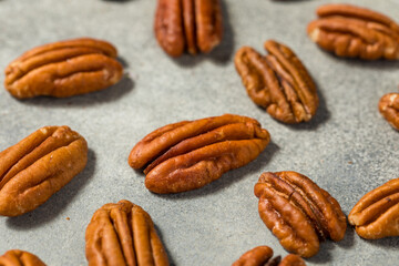 Poster - Organic Raw Whole Pecan Nuts